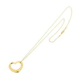 Tiffany & Co-Tiffany & Co. Heart Necklace in 18K Yellow Gold-Other