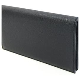 Bulgari-Bvlgari Classico Bi-fold Long Wallet-Black