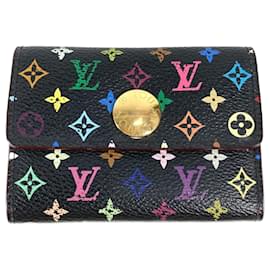Louis Vuitton-Louis Vuitton Monogram Multicolore Coin Purse-Black