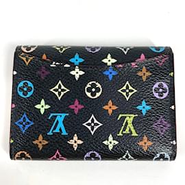 Louis Vuitton-Louis Vuitton Monogram Multicolore Coin Purse-Black