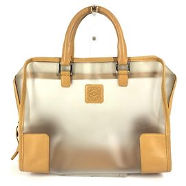 Bolsa Mini Boston Edição Limitada 160º Aniversário Loewe Bege