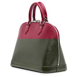Louis Vuitton-Louis Vuitton Pink Epi Alma PM-Pink,Other