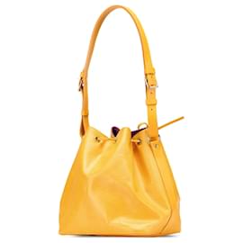 Louis Vuitton-Louis Vuitton Yellow Epi Petit Noe-Yellow