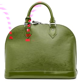 Louis Vuitton-Louis Vuitton Red Epi Alma PM-Red