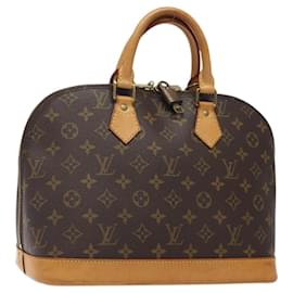 Louis Vuitton-LOUIS VUITTON Monogram Alma Hand Bag M51130 LV Auth yk18392-Monogram