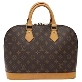 Louis Vuitton-LOUIS VUITTON Monogram Alma Hand Bag M51130 LV Auth yk18392-Monogram