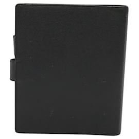 Louis Vuitton-LOUIS VUITTON Taiga Agenda GM Day Planner Cover Black R20232 LV Auth 122939-Black