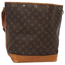 Louis Vuitton-LOUIS VUITTON Monogram Noe Shoulder Bag M42224 LV Auth 124285-Monogram