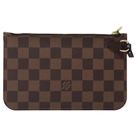 Louis Vuitton-LOUIS VUITTON Damier Ebene Neverfull PM Pouch Pouch LV Auth BA2206-Other