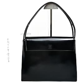 Givenchy-Vintage Givenchy Patent Leather 4G bag black-Black