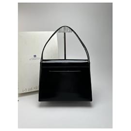 Givenchy-Vintage Givenchy Patent Leather 4G bag black-Black