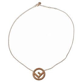 Collana Fendi F D'oro