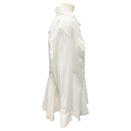 Autre Marque-Palmer Harding White Asymmetric Cotton Top-White
