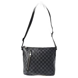 LOUIS VUITTON Borsa a Spalla Mick PM Damier Graphite Nero/Grigio Nero Grigio