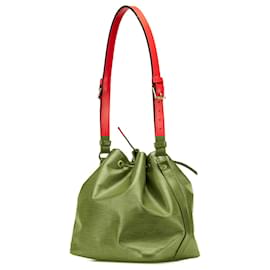 Louis Vuitton-Louis Vuitton Red Epi Petit Noe-Red