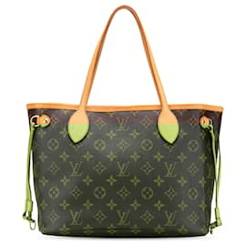 Louis Vuitton-Louis Vuitton Brown Monogram Neverfull PM-Brown