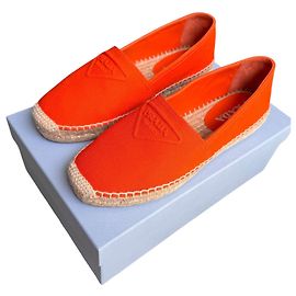 Prada lady’s Espadrilles Orange