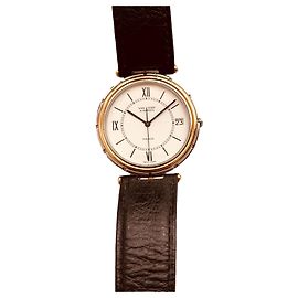 Relógio Van Cleef & Arpels Coleção GM Ouro e Aço Branco Branco