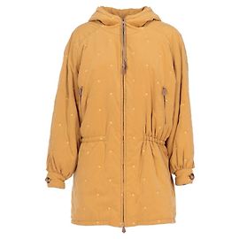 Hermès Mustard Yellow Embroidered Coat Yellow Mustard