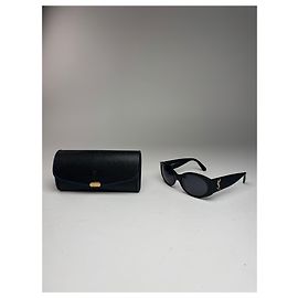 Gafas de sol vintage Yves Saint Laurent negras Negro