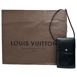 Sac en cuir Vernis noir Louis Vuitton vintage Noir