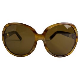 Chanel Pearl Shades Acetate Oversizes Sunglasses Multicolor Multiple colors
