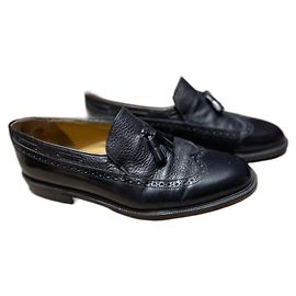 Bally Terio Leather Loafers Black Black