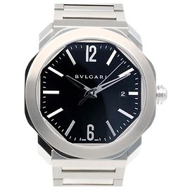 Bulgari Orologio da polso automatico da uomo Bvlgari Octo Argento