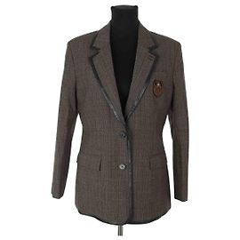 The Kooples Grau Wollblazer Grau