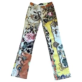 Roberto Cavalli Vaqueros Multicolor