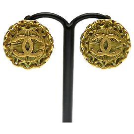 Orecchini Chanel Round Coco Sunbeam per donne Altro