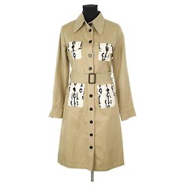 Vestido de algodón beige La Prestic Ouiston Beige