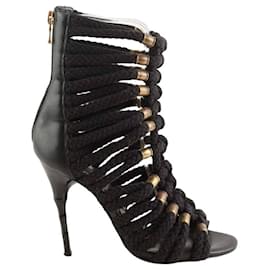Balmain Black heels Black