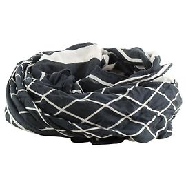 Balmain Schwarzer Schal Schwarz