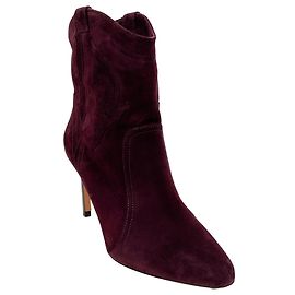 Bottes Caitlin en daim bordeaux BA&SH Violet