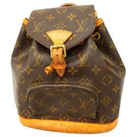 Louis Vuitton-Louis Vuitton Monogram Mini Montsouris Backpack-Brown