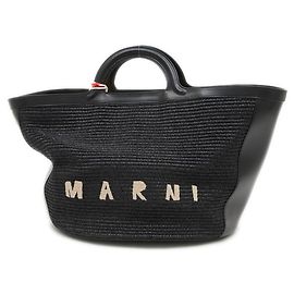 Marni Tropicalia Summer Large Tote Bag Black