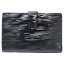 Billetera bi-fold Epi Louis Vuitton Negro