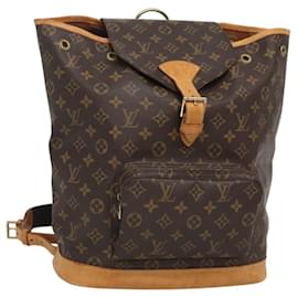 Louis Vuitton-LOUIS VUITTON Monogram Montsouris GM Backpack M51135 LV Auth bs26176-Monogram