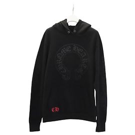 Chrome Hearts Hoodie M Jacket cotton Black Auth PP631M Black