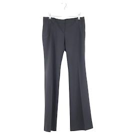 Barbara Bui Black wool straight pants Black