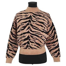 Alaïa Suéter marrón Castaño