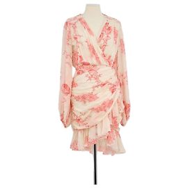 Giambattista Valli Abito in seta rosa Rosa
