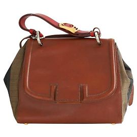 Fendi Borsa a tracolla in pelle Marrone