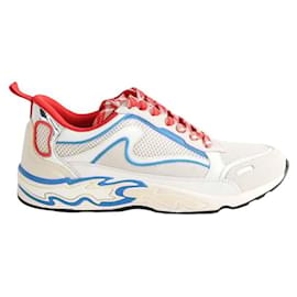 Sandro Baskets Flame en daim beiges Beige