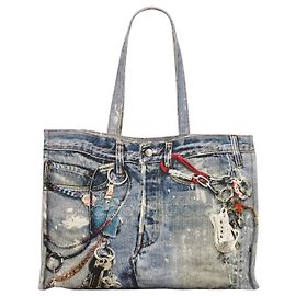 Bolsa Tote Acne Studios Azul