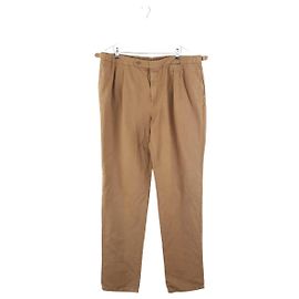Loro Piana Pantalon en coton marron Marron