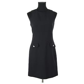 Tara Jarmon Schwarzes Kleid Schwarz