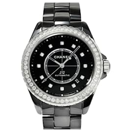 Chanel-Chanel CHANEL J12 Diamond Bezel Men's Watch-Other