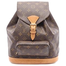 Louis Vuitton-Louis Vuitton Brown Monogram Montsouris MM-Brown